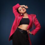Anupama Parameswaran Instagram - I thought I hate pink… Guess not anymore 🦩 Love this series 🤩 Outfit : @ewoke.studio MUA : myself Jewellery: @thetrinkaholic Styling : @sandhya__sabbavarapu @team_sandhya Photography : @pranav.foto Hair : @koli_sarika7313 Styling assistant : @styled_bysonali_