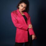 Anupama Parameswaran Instagram - I thought I hate pink… Guess not anymore 🦩 Love this series 🤩 Outfit : @ewoke.studio MUA : myself Jewellery: @thetrinkaholic Styling : @sandhya__sabbavarapu @team_sandhya Photography : @pranav.foto Hair : @koli_sarika7313 Styling assistant : @styled_bysonali_