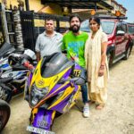 Anurag Dobhal Instagram - Maa Baba Ko Supra Aur Lambo Mai Safar Karwana Hai Bus ❤🙏 . . . #theuk07rider #influencer #shotoniphone #superbikes #modified #youtuber #iphone #14promax #echo #reelkarofeelkaro #reelitfeelit #reelsinstagram #newsuperbike #hayabusa #delivery #meetup #bhopal #bmw #bmw1250gsa #gsadventure #gsa #northsikkim #4M #mustanggt #mustang #ford #bmw #s1000rr #mpro #bmws1000rr Dehradun, Uttarakhand