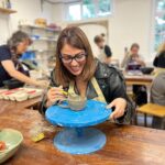 Anushka Ranjan Instagram - Had an eat prey love moment yesterday during this class🫶 Stop and unwind - it helps 🏺 Camden Art Centre