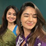 Anushka Sen Instagram - 💜🙏✨ . Wearing @houseofchikankari.in