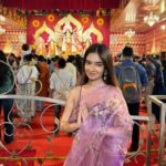 Anushka Sen Instagram - Durga Pooja 💕🪄✨🙏