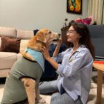 Anushka Sen Instagram - Happy Birthday to you Cindra!! I’m so blessed to have you, my lil angel. You are the biggest example of unconditional love. I am so grateful to have you my lil baby sis, you make everything so special and just even your adorable presence makes my heart happy. I love you so much. 🥹🐶🧿🤗