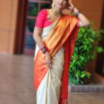 Anusree Instagram - Iam always as fresh as my saree.. 🥰🥰 MaH @pinkyvisal Click @mahesh_bhai Saree @iha_designs Blouse Design @sabarinathk_ Perfect stiching @vasudevan.arun Accessories @varuthri_findings