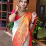 Anusree Instagram - Iam always as fresh as my saree.. 🥰🥰 MaH @pinkyvisal Click @mahesh_bhai Saree @iha_designs Blouse Design @sabarinathk_ Perfect stiching @vasudevan.arun Accessories @varuthri_findings