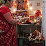 Aparajita Auddy Instagram - দশমীতে মায়ের বরণ।