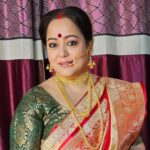 Aparajita Auddy Instagram - লক্ষ্মী পুজোর সাজে।