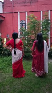 Aparajita Auddy Instagram - কোজাগরী আর কোকো।#instagram#goodvibes#dancer#srar jalsha