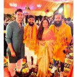 Apurva Nemlekar Instagram - . Great bhet with Bigg Boss friends 🥰 @trishul_marathe @arohwelankar @vishhalnikam . #apurvanemlekar #trishulmarathe #arohwelankar #vishhalnikam #biggboss #friendship #ganeshotsav2023 Varsha Bungalow Official Residence of Chief Minister of Maharashtra