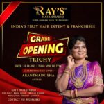 Aranthangi Nisha Instagram - Proudly invite Mrs. ARANTHAINISHA💐💐 @aranthainisha @rays_hairstudio_nanganallur @rays_hair_studio_trichy