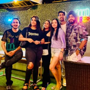Archana Prajapati Instagram - Good Vibes with loved ones.❤️
Missed you @sameerkhanroyal_1 bhai❤️