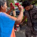 Arun Mashettey Instagram - Sukoon ❤️ . . . . . . . . #mom #mother #arunbhai #achanakbayanakgaming #hyderabad #hyderabadi #reels #viral #trending #love #bidar #kannada #telugu