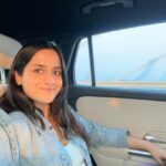 Arushi Sharma Instagram - Carfie chronicles 🚕🤳🏻