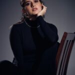 Ashika Ranganath Instagram - Reigning in black - Exuding timeless elegance & an independent, confidence spirit 🖤 Shot, edited & styled by @sandeep.mv 🤍