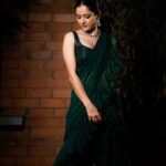 Ashika Ranganath Instagram - ✨ This beautiful by outfit @anyracouture Diamonds @sri_ganesh_sadashivnagar Captured by @thilakshetty