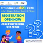 Ayli Ghiya Instagram - Get ready to test your knowledge and win big! Registration is now open for India's Biggest Quiz, the FIT India Quiz 2023. Don't miss your chance to compete for a cash prize of 3.25 crore! 🏆 #FITIndiaQuiz2023 @official.anuragthakur @nisithpramanik @yasministryindia @airnewsalerts @eduminofindia @doordarshansports @FitIndiaOff