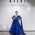 Bhakti Kubavat Instagram – #kalki 💙 

Inframe : @bhaktikubavat 
Outfit : @kalkifashion 
Deaigned by: @therealrohitsinghrajput 
Make up : @jasmine_beauty_care @richa_dave 
Captured by : @hd.creation.pictures @cinematicbyharsh @_its_bunny.___ 

#KALKI #bhakti #bhaktikubavat #hdcreationphotography Ahmedabad, India