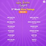 Bhamini Oza Instagram - #AumMangalamSinglem enters it's 3rd week! Checkout the show timings in your city... @aksharcommunications @aartivyaspatel @saandeeppatel @iamaarohii @malhar028 @tatsatmunshi @sachinjigar @nirenbhatt @jariwalladarshan @mitai_shukla @olivechashma