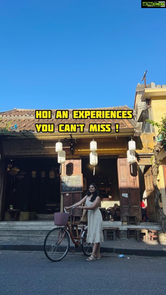 Bhanushree Mehra Instagram - Discover the Best of Hoi An, Vietnam ! 🌸 Try the lotus drink at Mot - super refreshing! 🥪 Taste the famous Banh Mi at Phuong Banh Mi - a delicious treat. 👔 Get a tailored suit or dress in under 24 hours. 🏺 Shop for ceramics/ jute bags at the night market. 🦶 Relax with a foot massage. 🏖️ Enjoy Tan Than Beach, a lovely alternative to the crowded An Bang beach. 🏮 Try lantern making for a taste of local culture. Classes are available everywhere. . . . . . . #hoian #discoverhoian #ancienttown #vietnam #lanterncity