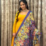 Bhavya Gowda Instagram - 💛 Outfit: @anthariya_ Jewels: @thespatika Hairstyle by: @anu_hairstylist_makeup_artist