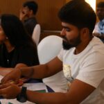Bhavya Gowda Instagram - Auction went very well !! We have a fantastic team