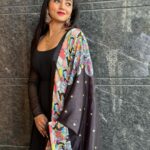 Bhavya Gowda Instagram - 🖤 Outfit: @anthariya_ Jewel: @thespatika Bangalore, India