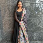 Bhavya Gowda Instagram - 🖤 Outfit: @anthariya_ Jewel: @thespatika Bangalore, India