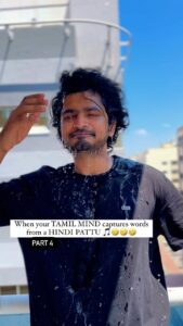 Bravo Instagram - 😂😂 TAG a NORTH INDIAN FRAAAND & tell them what Tamil word you heard 😂😂😂🤣🤣🤣😂😂😂😂😂🤣
———————
Follow @being_bravo for more fun content 
——————
#reels #funnyreels #tamilcinema #tamilsonglyrics #hindisongs #bollywood #tumeri #aayanatu #odhani