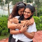 Chaitra Reddy Instagram - Recreating our reel after 3 years ..! So many things around us changed - but the love and affection doubled ❤️ @nakshathra_viswanathan 😘 always together through our thick and thin 😍🧿