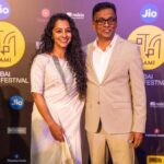 Darshana Rajendran Instagram - Thank you for the wonderful response for both our screenings of Paradise at @mumbaifilmfestival. Missed Rajeevettan and @roshan.matthew and our lovely friends from Srilanka who couldn’t make it. I hope we get to watch it together soon. Thank you for dressing me up on both days, @ela_india. And thank you for the jewellery, @nidhimariamjacob ❤️ Thanks for the photographs, @poombata