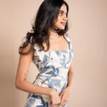 Devika Sanjay Instagram - watercolours Stylist : @styledby_mk_ @mehaka_kalarikkal Photography : @rizwanmechoth Costume : @m.a.h_designs Studio : @studio_maxxo