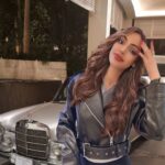 Devshi Khandur Instagram - Live what you love ❤️ #devshikhanduri #live #live #cars #classiccars #mercedesbenz #mercedesbenzclassic #fashion #jacket #style United Kingdom