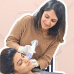 Dhamnashree Kadgaonkar Instagram - It’s very difficult to manage skin care with shoots and so much make up. Acne has been an annoying friend on and off, and it’s left some even more annoying scars? So what do I do? Always stick to relying on science and visit a dermatologist. My favourite is Dr. Tanvi Vaidya in Thane! Today we did MNRF for my acne scars. What is MNRF? It’s Microneedling with Radiofrequency- a technology that boosts collagen production and helps even out skin texture, works on scars, and a great bonus is it’s anti ageing benefits! Who do you rely on when it comes to your skin? #dermatologista #dermatologistinmumbai #bestdermatologist #acne #acnetreatment #acnescar #acneproneskincare Thane/Maharashtra