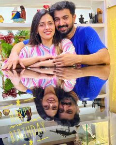 Dhanya Mary Varghese Instagram - Wishing the woman who brings out the best in me, a fantastic birthday. Happy Birthday Dhanya.. ❤️ May all your dreams come true. God bless you.

#dhanyamaryvarghese #happybirthday #birthday #johnjacob #actorscouple #lifewithjod #actors #dancers #dancelovers