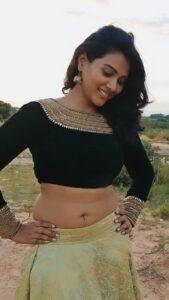 Dhivya Duraisamy Instagram - Costume @designed_by_sindhu Video edit @_the_photographic_eye