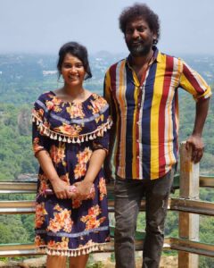 Dhivya Duraisamy Instagram - @maheswarichanakyan @naanungalfj @kiran.drk 
#tirunelveli #Hotstar_web_series #manimutharudam #agasthiyarfalls