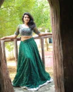 Dhivya Duraisamy Instagram - PC @evidencemaker 
Costume @designed_by_sindhu