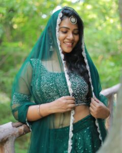 Dhivya Duraisamy Instagram - Costume @designed_by_sindhu 
PC @evidencemaker