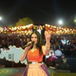 Dimple Biscuitwala Instagram – DAY 9 💫✨#navratri2023
.
Wearing @jenii_12 @dclossetcloud 
Styled by @style_by_mita 
Clicks by @_hb.photography__ 
Jewellery by @the_beta_girl 
Makeup and hair @saramakeupofficial