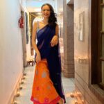Dipannita Sharma Instagram - Happy diwaliiiiiii ! ✨🪔🫶🏼 Mix n match & payal the highlight for me this season :)) Love , peace , sparkles , shine & all things nice to all … 📸 : @dilsheratwal #diwalivibes