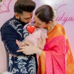 Disha Parmar Instagram - Navya’s Naming Ceremony.. ❤️👼🍼🧿 #NavyaVaidya Pics by @loveandmemoriesofficial @meghaisrani Decor @haathi_ghoda_palki