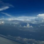 Divya Prabha Instagram - WTF!!!!!!!!!!! Today during my flight from mumbai to kochi , just an hour before landing in kochi while I was taking a picture of the sky ,suddenly I saw something through my phone cam , a strange object flying 🛸 in between the clouds and it disappeared after a few seconds…. I just can’t figure out what it was … Is it UFO !!!!!!!!!🥹🥹🥹🥹🥹🥹 #youdontbeleiveuntillyousee #itsnotajokeitsreal #canibeleivemyowneyes #bizzare Fly In The Sky