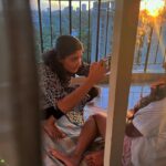 Divya Prabha Instagram - My darling people 🌈 Muse @deepthi_karat DP @divya_prabha__ BTS @rajeshmadhavan #sunsetswithfriends Kakanad
