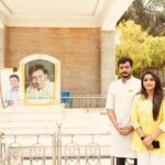 Divya Uruduga Instagram - Tribute to & Blessing from Karnataka Ratna Dr Rajkumar & PowerStar Puneeth Rajkumar . #tribute #blessings #preethiiraliantaraladinda #aravindkp #aravindkp69 #arvians #arviya #udupi #kadiyali #racer #dirtbikes #rallylife 💛🖤 Dr. Rajkumar Memorial