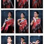 Elina Samantray Instagram - Wearing this beautiful saree by @bigraynofficials "Embracing the timeless elegance of Durga Puja in my Tera Cotta Sambalpuri silk Saree from BigRayn 🌸✨. Visit BigRayn.com or call +916372255010. #rayelinasamantaray #elinasamantaray #bigraynofficials #sambalpurihandloom #sambalpuri #odishahandlooms #mybhubaneswar #bhubaneswar #bigraynofficials #odishahandloom #odishaikat #bigraynofficials #sareesusa #sareedubai #sareessingapore #sareesofinstagram #sareestyling #weddingsarees #partywear #odishaweaves #splendoursofodishaweaves #durgapuja #durgapujo Makeup & Hair @makeupbyshagy Jewellery @mahendrabaral_official Video @_abinashbiswal @partha_das07