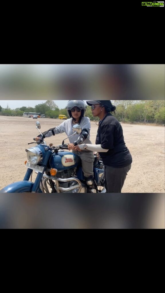 Esther Anil Instagram - From Delhi to Kochin to Manali wherever she went for work/vacay for over a month, she was trained to ride the bullet. I vividly remember how the other women riders were in awe of her skills. Curiously they asked her what her name meant, she replied it meant a 'star'. And I could see the glint in their eyes. Our Esther, our star of Minmini! @_estheranil