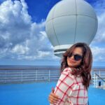 Fenil Umrigar Instagram - Cruise life 🌊♥️ @costacruisesindia #CostaSerena #NamasteFromCosta