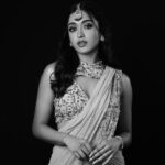 Gayatri Bhardwaj Instagram - In my संस्कारी era✨ Wearing @shlokakhialaniofficial @mintandmilkpr Styled by @letstalkfashion.official earrings @thetrinkaholic Bracelet @visista_goldanddiamonds_ Jewellery stylist @blend9studio Hair and makeup @shivani.shettyehmua Clicked by @tdf.thedreamfilmer