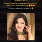 Gayatri Bhardwaj Instagram - @gayatribhardwaj__ as Inaaya, itna kaafi hai ya aur reasons chahiye unhe vote karne ke liye Go watch Highway Love now and vote for our Inaaya!!!! ❤️ Link in BIO #HighwayLoveOnAmazonminiTV #StreamingNow #FilmFareOTT #FilmFare #Awards #MyminiReel #miniReelMegaFeel