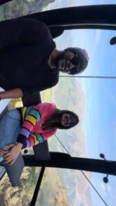 Haricharan Instagram - belting it out at the beautiful Alps ♥️🏔️🇨🇭😍